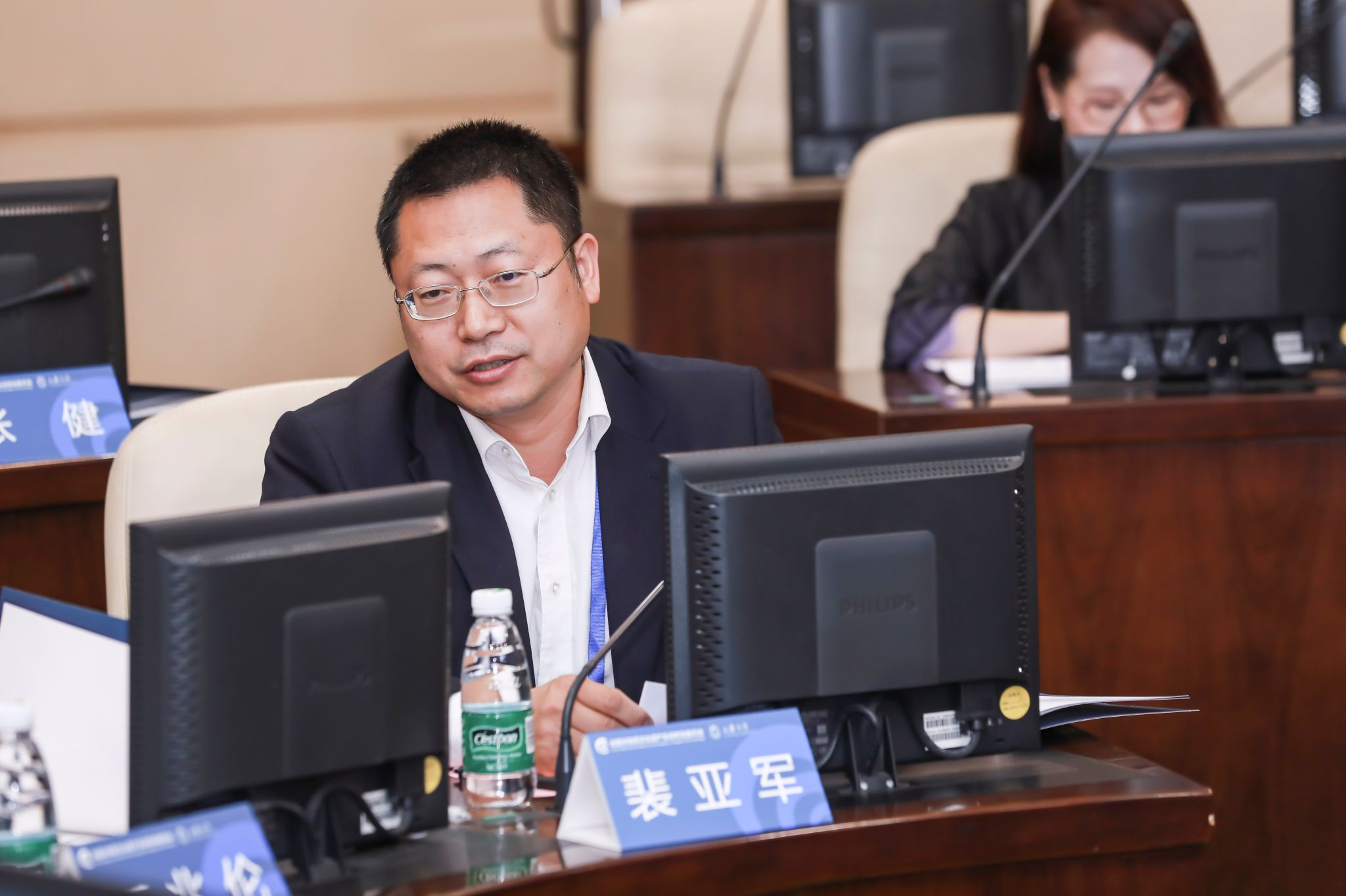 全国科技名词审定委员会专职副主任裴亚军先生致辞.jpg 全国科技名词审定委员会专职副主任裴亚军先生致辞.jpg